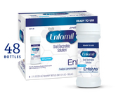 Enfamil® Enfalyte® Oral Electrolyte Solution - Unflavored Ready to Use - 2 fl oz Bottles (Case of 48)