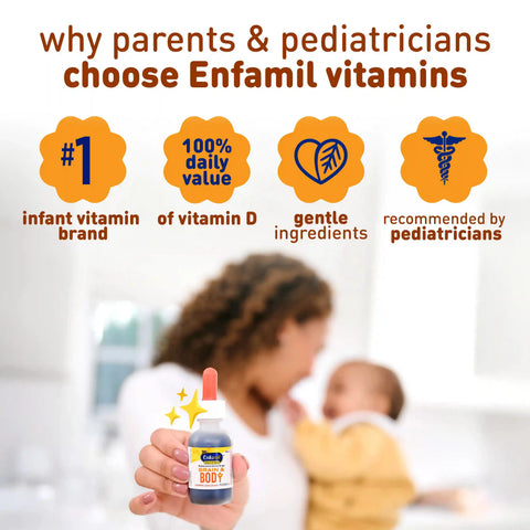 Enfamil® Poly Vi Sol® Multivitamin Drops with Iron 50 mL Bottle