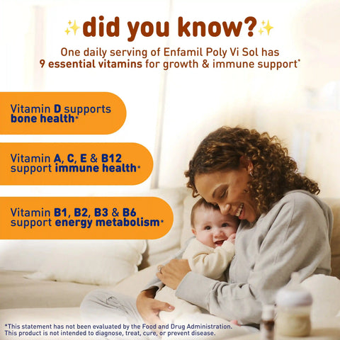 Enfamil® Poly-Vi-Sol® Multivitamin Drops 50 mL Bottle