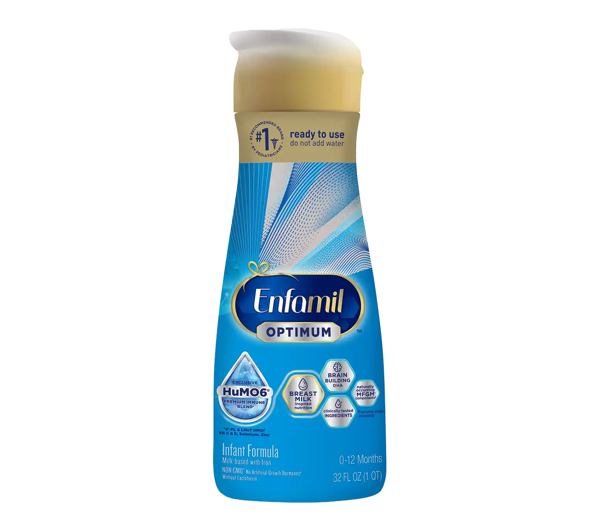 Enfamil® Optimum™ (Enspire) Infant Formula Liquid Ready to Use - 32 fl oz Bottle