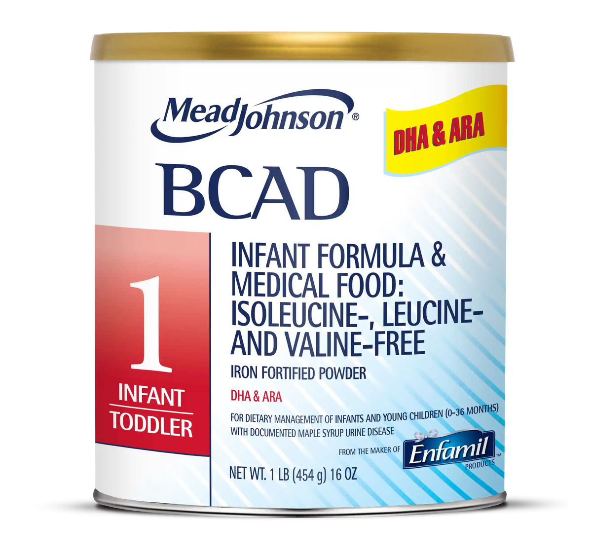 BCAD 1 Infant Formula & Medical Food Powder - 1 lb Can